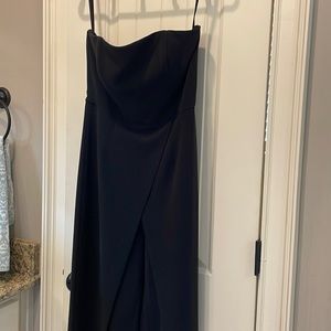 White House Black Market strapless jumpsuit.  Great for a wedding or night out.